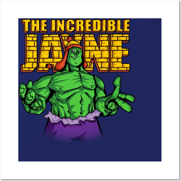 The Incredible Jayne Wall Art by fmm3